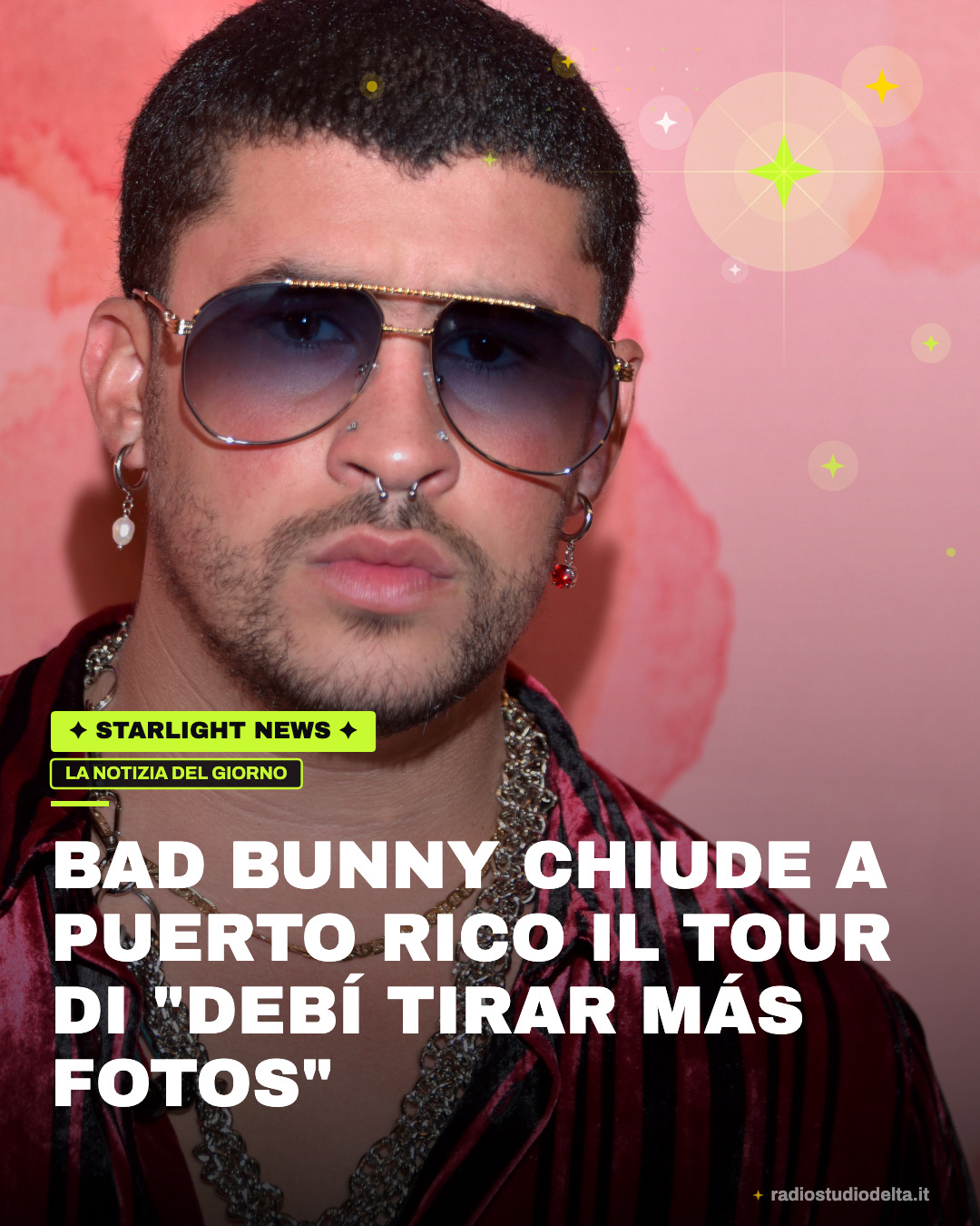 Bad Bunny chiude a Puerto Rico il tour di "DeBÍ TiRAR MáS FOToS"