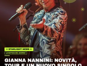 Gianna Nannini: novità, tour e un nuovo singolo “Meraviglioso errore” in arrivo il 28 agosto