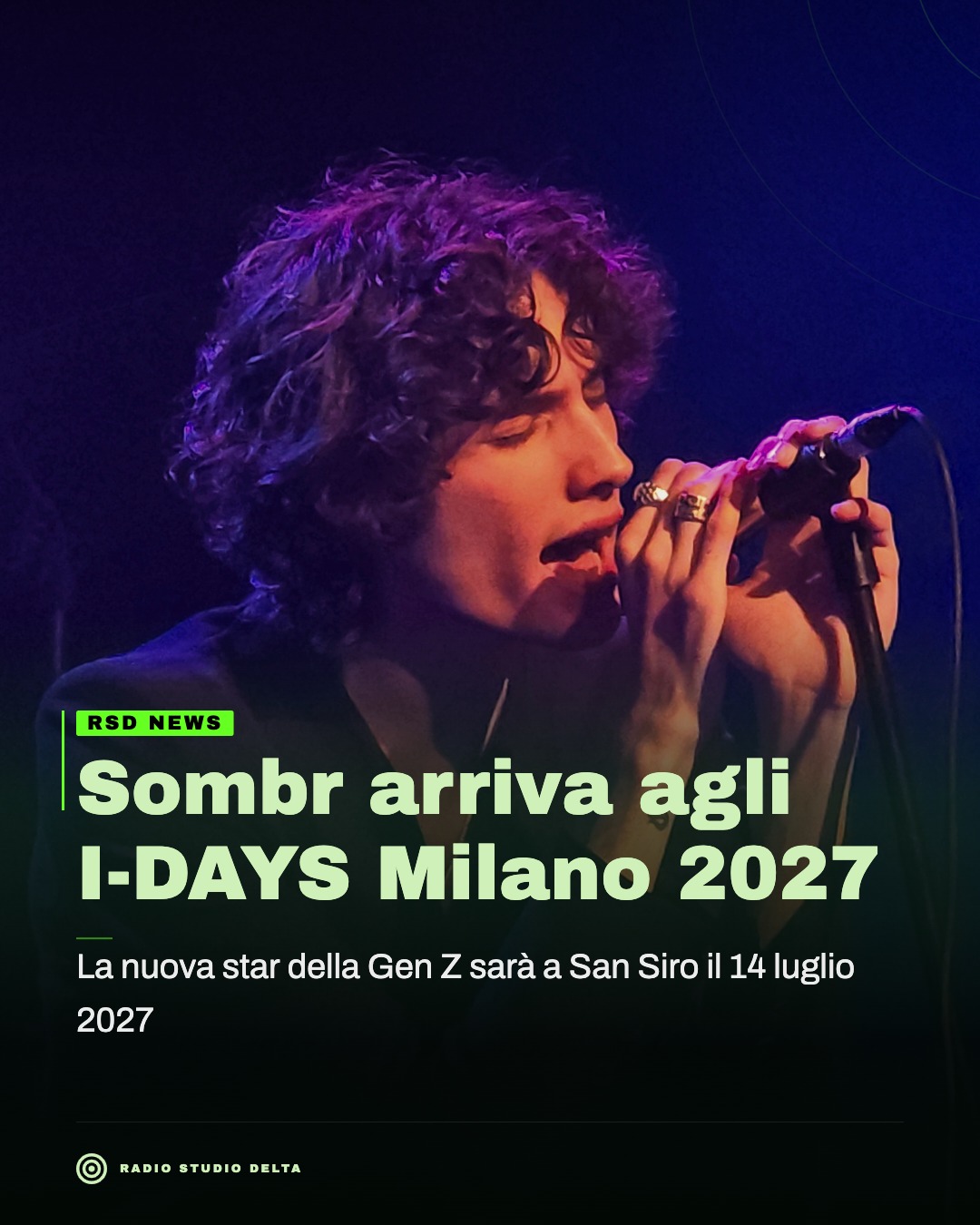 La nuova star della Gen Z sarà a San Siro il 14 luglio 2027