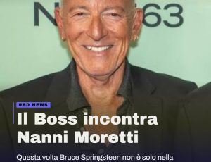 Bruce Springsteen sbarca al cinema con Nanni Moretti