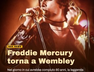 Freddie Mercury torna a Wembley con un murale