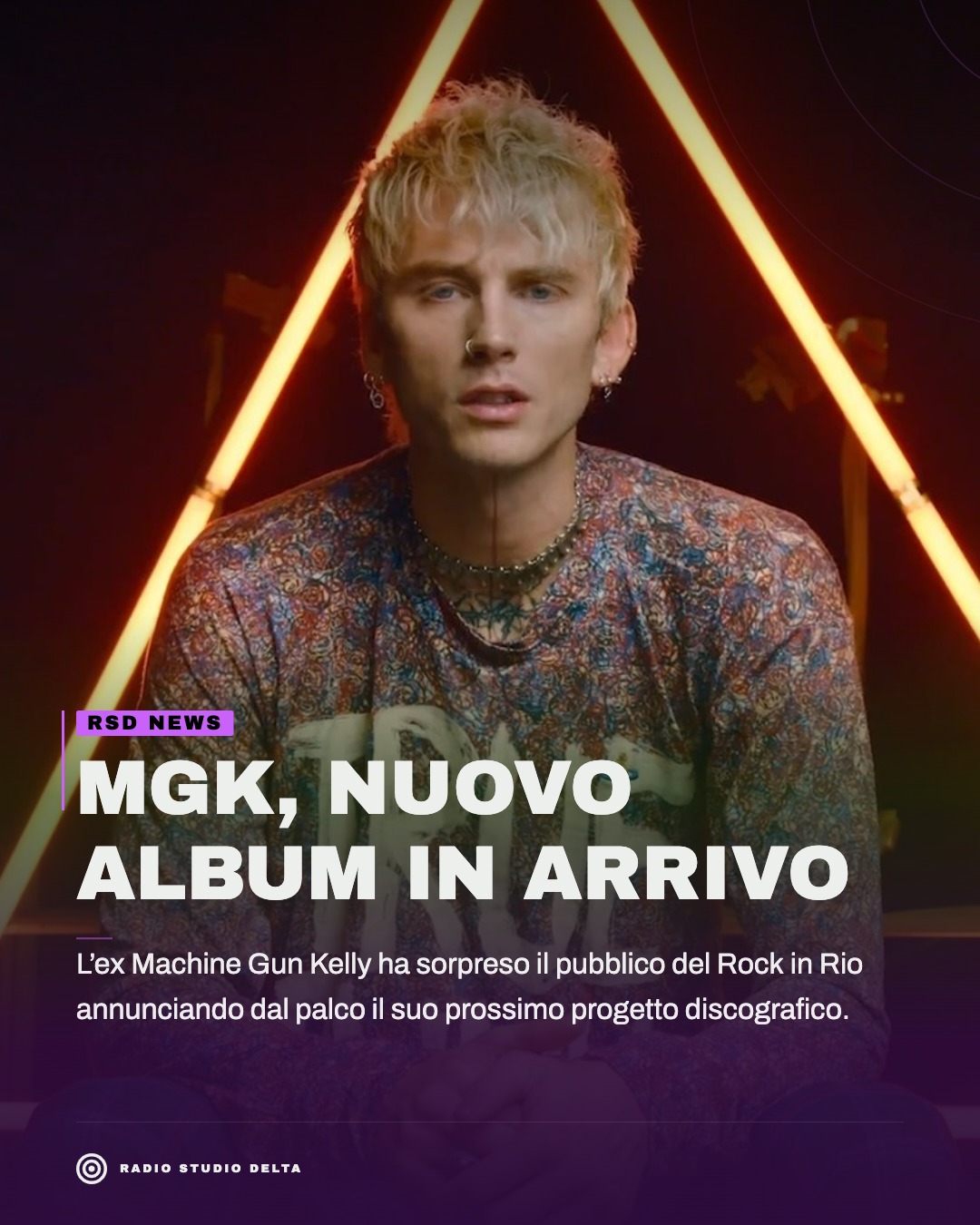 L’ex Machine Gun Kelly ha sorpreso il pubblico del Rock in Rio annunciando dal palco il suo prossimo progetto discografico.