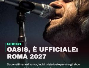 Oasis, il grande ritorno continua