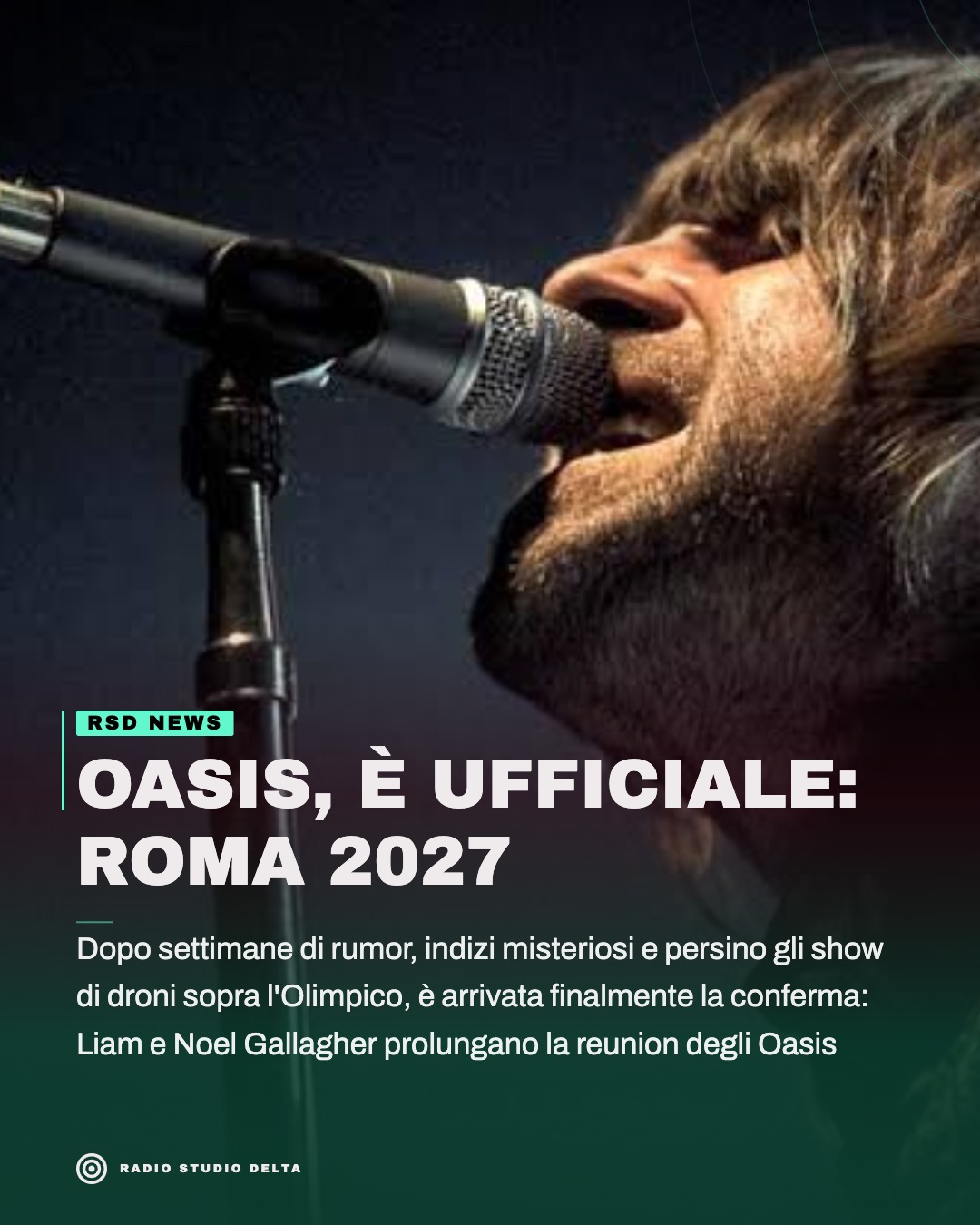 Dopo settimane di rumor, indizi misteriosi e persino gli show di droni sopra l'Olimpico, è arrivata finalmente la conferma: Liam e Noel Gallagher prolungano la reunion degli Oasis
