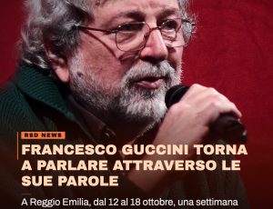 Francesco Guccini, Reggio Emilia lo celebra