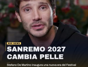 Sanremo 2027: De Martino introduce nuove regole