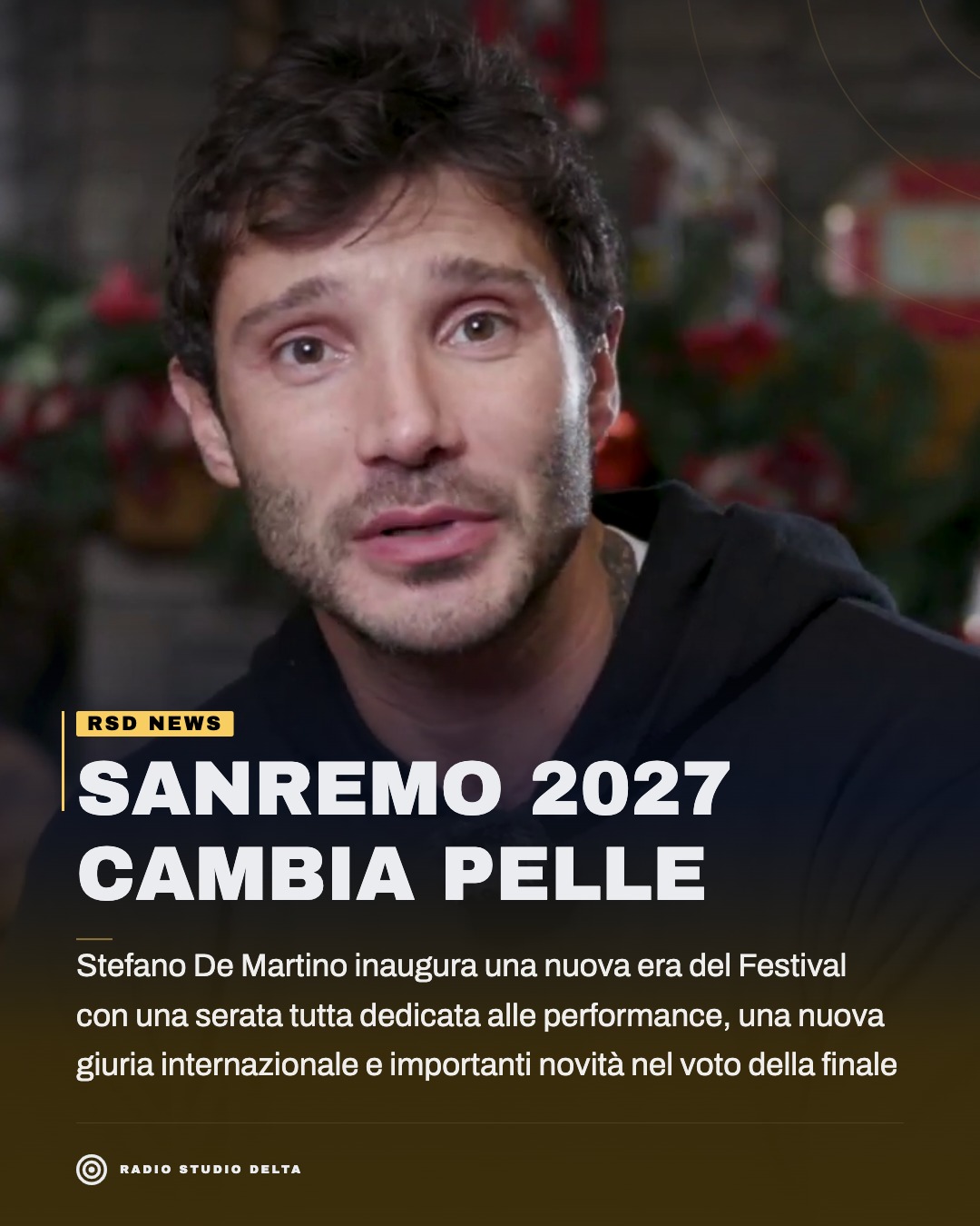 Stefano De Martino inaugura una nuova era del Festival con una serata tutta dedicata alle performance, una nuova giuria internazionale e importanti novità nel voto della finale