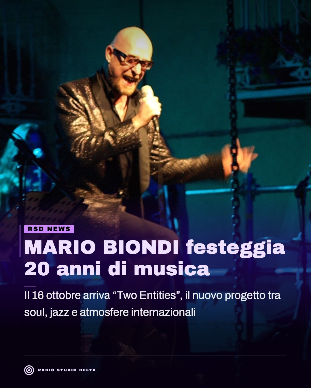 Il 16 ottobre arriva “Two Entities”, il nuovo progetto tra soul, jazz e atmosfere internazionali