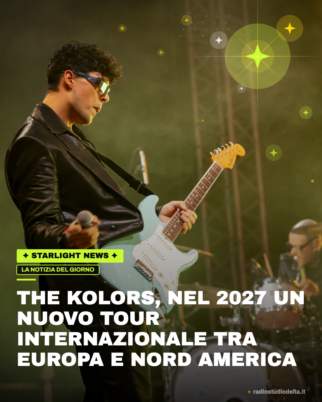 The Kolors, nel 2027 un nuovo tour internazionale tra Europa e Nord America