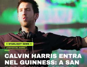 Calvin Harris entra nel Guinness: a San Paolo un dj set da record