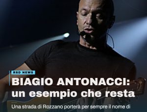 Biagio Antonacci, una strada a Rozzano porta il nome del papà Paolo