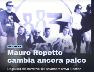 Mauro Repetto arriva il suo primo romanzo, Election Day 2067