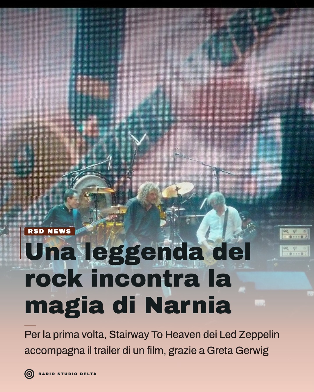 Per la prima volta, Stairway To Heaven dei Led Zeppelin accompagna il trailer di un film, grazie a Greta Gerwig