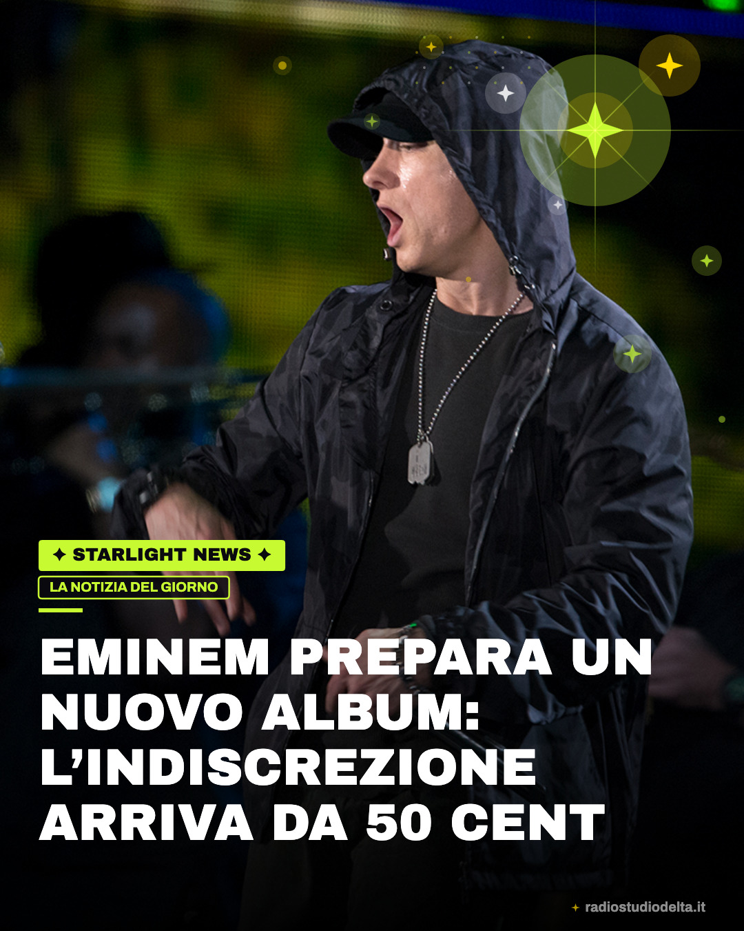 Eminem prepara un nuovo album: l’indiscrezione arriva da 50 Cent